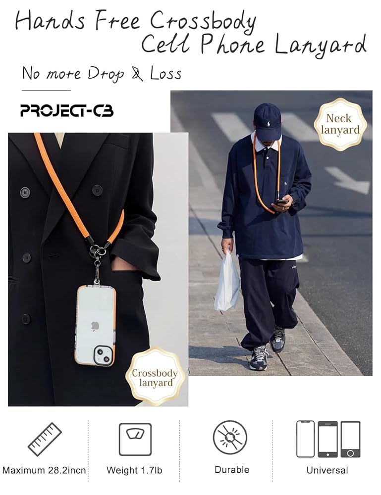 ネックストラップ L'Appartement DEUXIEME CLASSE - L'Appartement Phone Strap Holder sheet Amazon.com: project-cb Cell Phone Lanyard ×1, Tether Tab ×2